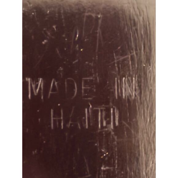 Vintage Wooden Violin Shaped Tray Made in Haiti - Picture 8 of 8